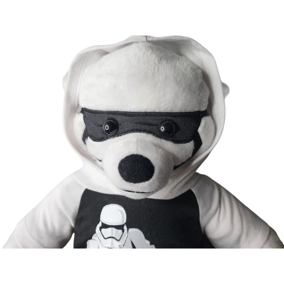 Build A Bear Plush Toy STAR WARS The Force Awakens Storm Trooper Bear Doll 18" - Picture 2 of 14